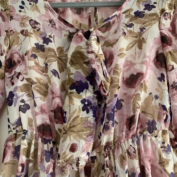 LC Lauren Conrad Runway • Floral Maxi Dress - Picture 5 of 8